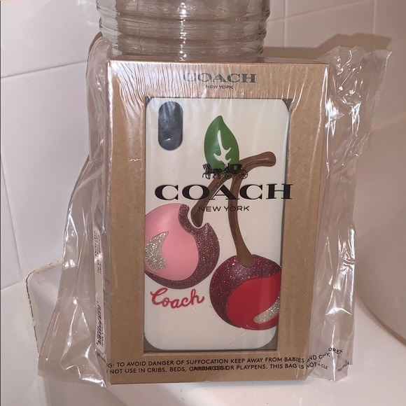 🍒Coach IPhone XR Case with Oversized Cherry🍒 - Picture 2 of 8